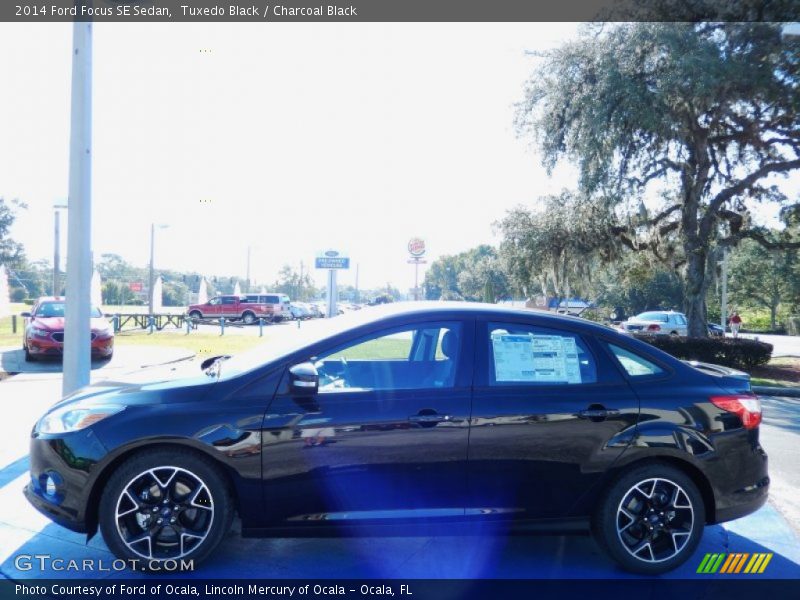 Tuxedo Black / Charcoal Black 2014 Ford Focus SE Sedan