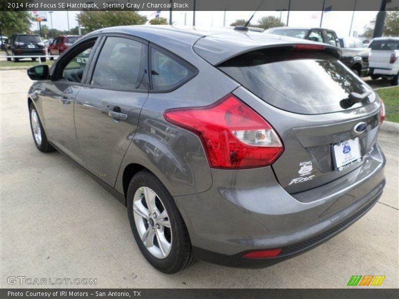 Sterling Gray / Charcoal Black 2014 Ford Focus SE Hatchback