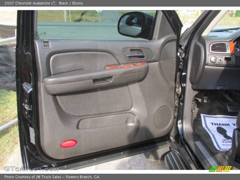 Black / Ebony 2007 Chevrolet Avalanche LT