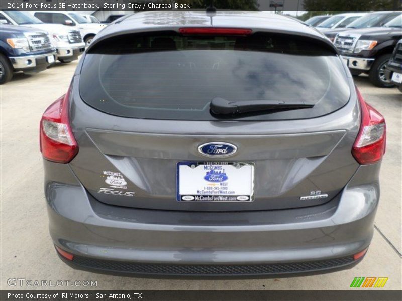 Sterling Gray / Charcoal Black 2014 Ford Focus SE Hatchback