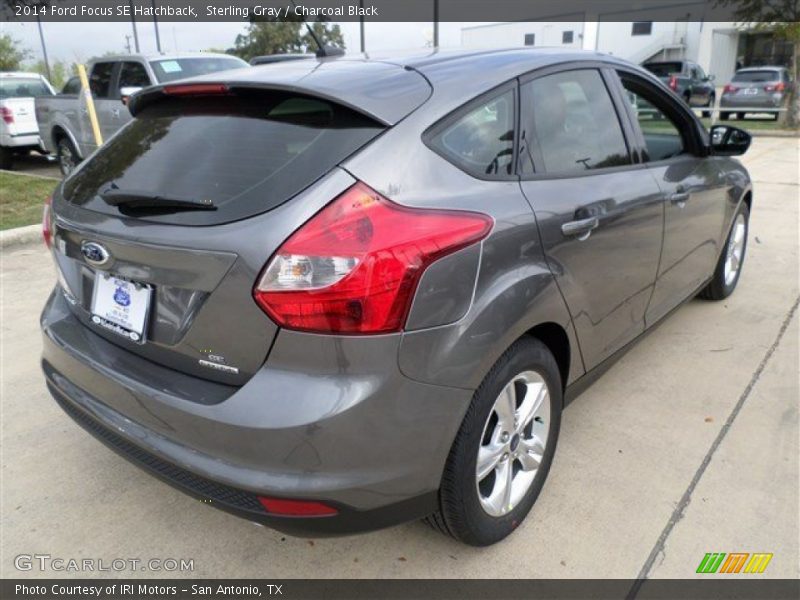 Sterling Gray / Charcoal Black 2014 Ford Focus SE Hatchback