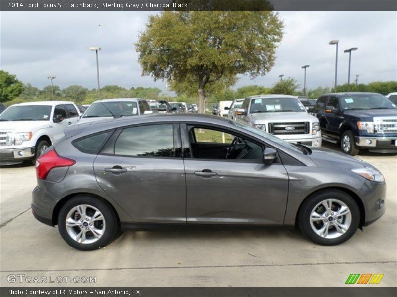Sterling Gray / Charcoal Black 2014 Ford Focus SE Hatchback