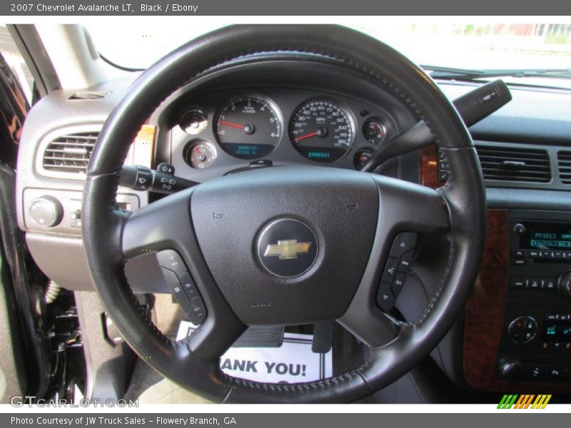 Black / Ebony 2007 Chevrolet Avalanche LT