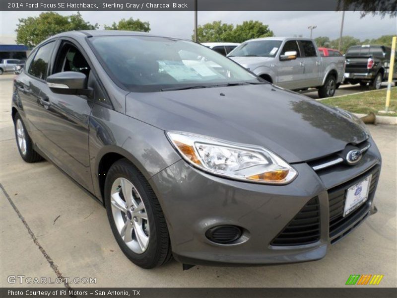 Sterling Gray / Charcoal Black 2014 Ford Focus SE Hatchback