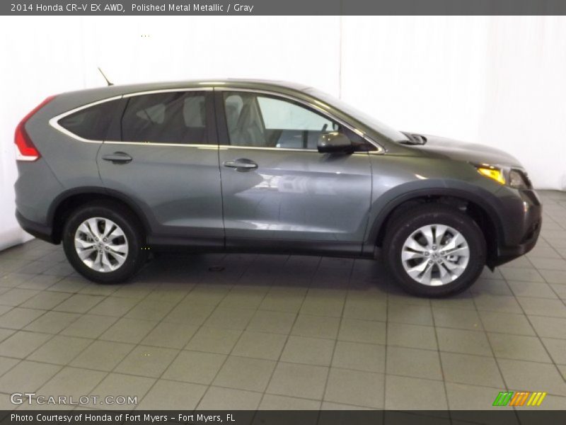 Polished Metal Metallic / Gray 2014 Honda CR-V EX AWD