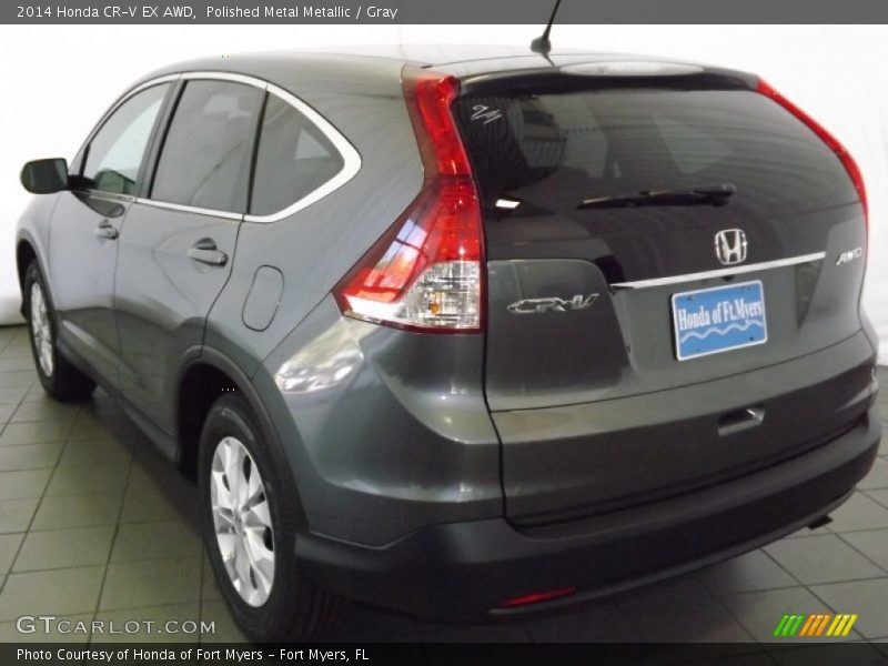 Polished Metal Metallic / Gray 2014 Honda CR-V EX AWD