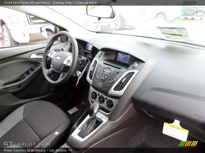 Sterling Gray / Charcoal Black 2014 Ford Focus SE Hatchback