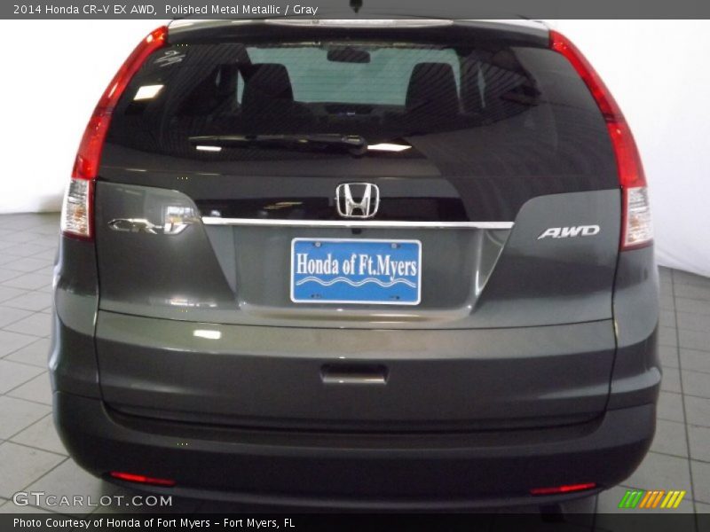 Polished Metal Metallic / Gray 2014 Honda CR-V EX AWD