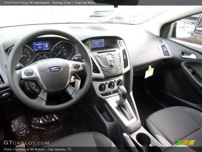 Sterling Gray / Charcoal Black 2014 Ford Focus SE Hatchback