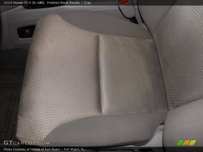 Polished Metal Metallic / Gray 2014 Honda CR-V EX AWD
