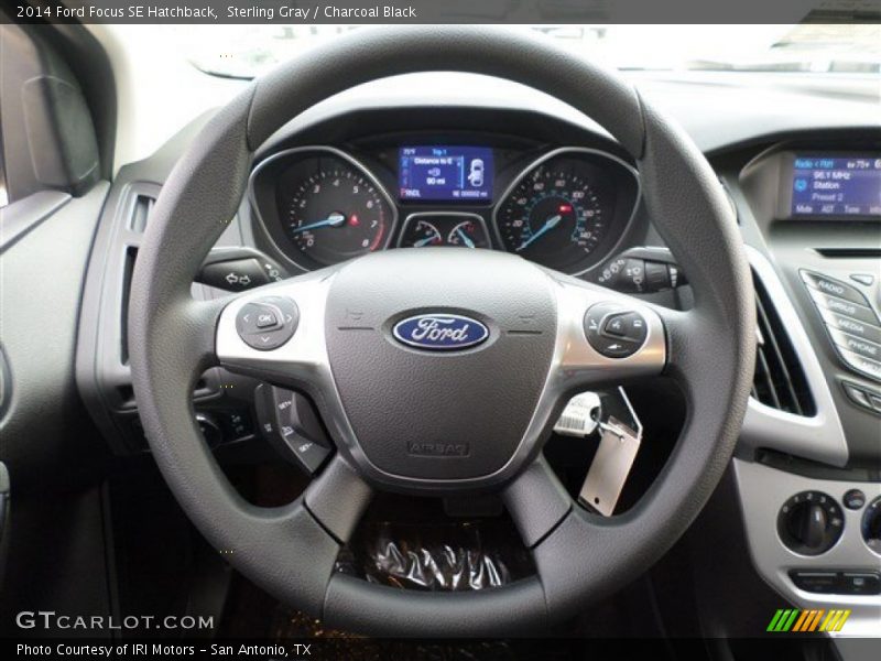 Sterling Gray / Charcoal Black 2014 Ford Focus SE Hatchback