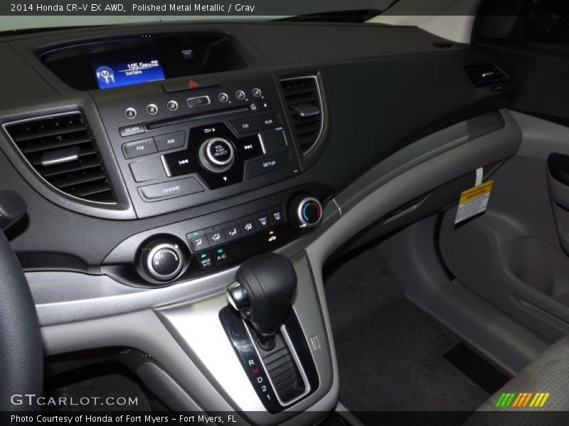 Polished Metal Metallic / Gray 2014 Honda CR-V EX AWD