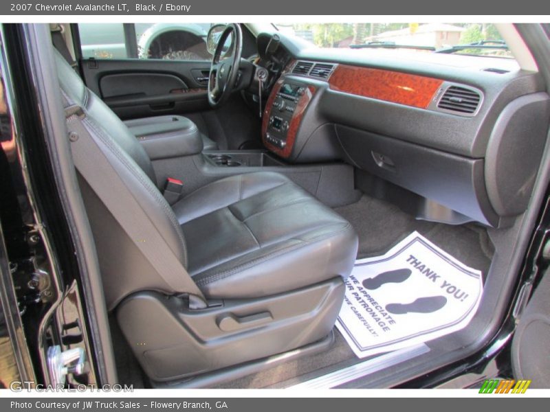 Black / Ebony 2007 Chevrolet Avalanche LT