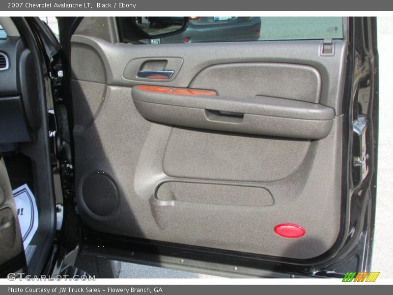 Black / Ebony 2007 Chevrolet Avalanche LT
