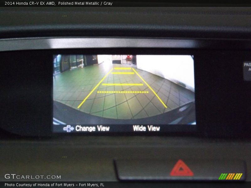 Polished Metal Metallic / Gray 2014 Honda CR-V EX AWD
