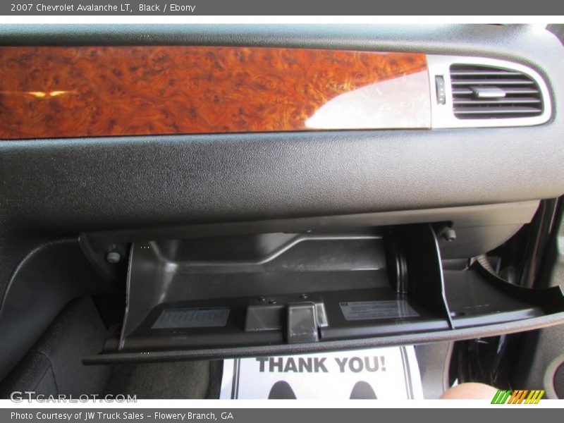 Black / Ebony 2007 Chevrolet Avalanche LT