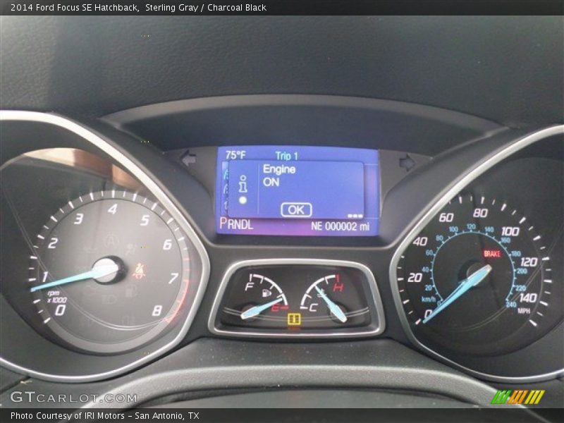Sterling Gray / Charcoal Black 2014 Ford Focus SE Hatchback