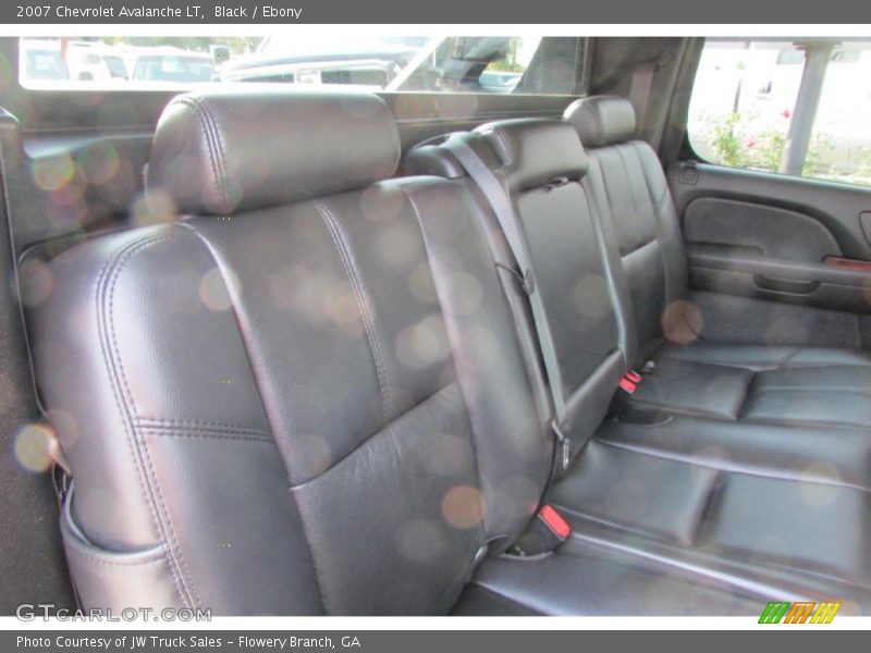 Black / Ebony 2007 Chevrolet Avalanche LT