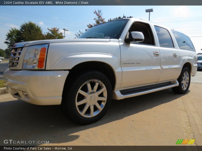 White Diamond / Shale 2004 Cadillac Escalade ESV AWD