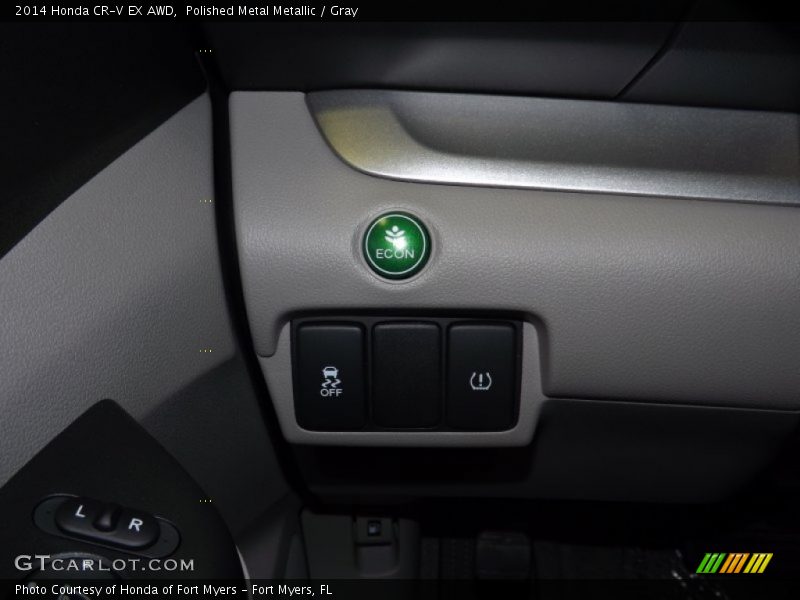 Polished Metal Metallic / Gray 2014 Honda CR-V EX AWD