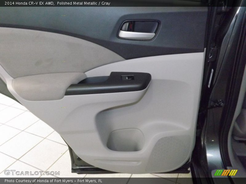 Polished Metal Metallic / Gray 2014 Honda CR-V EX AWD