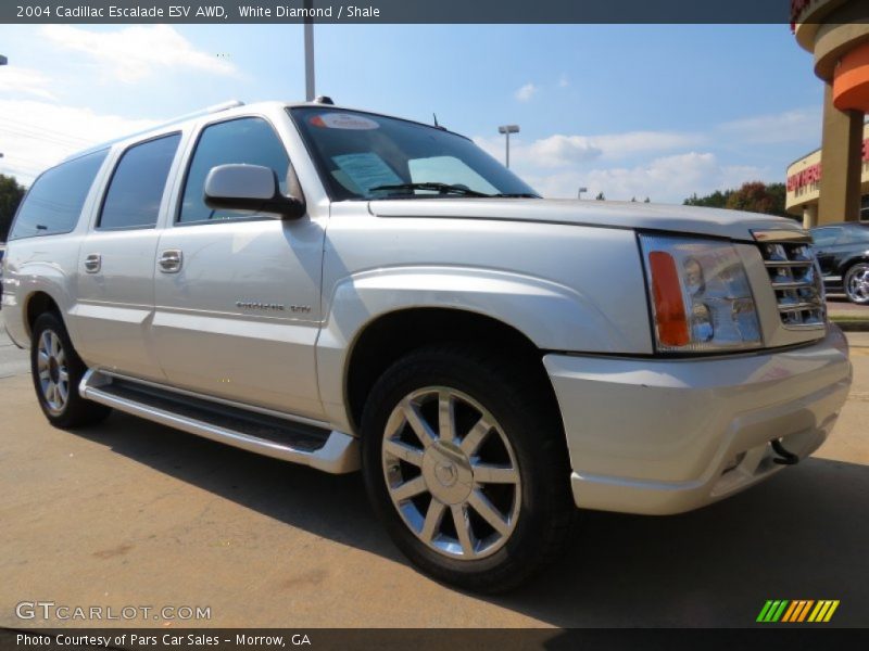 White Diamond / Shale 2004 Cadillac Escalade ESV AWD