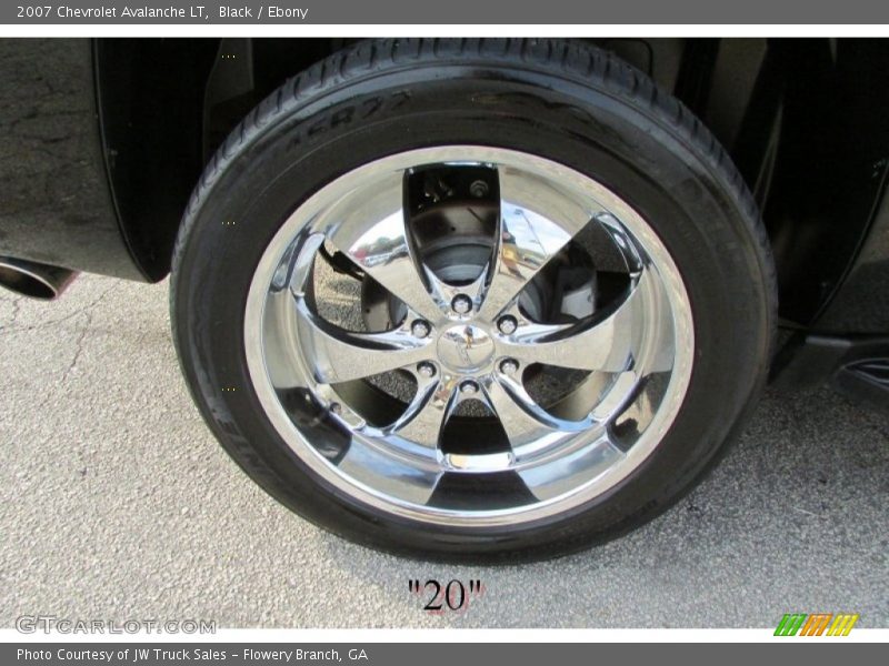 Black / Ebony 2007 Chevrolet Avalanche LT