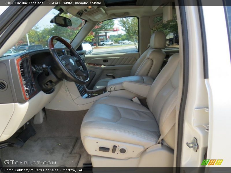 White Diamond / Shale 2004 Cadillac Escalade ESV AWD
