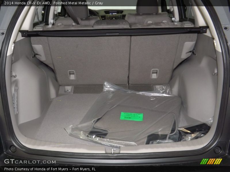 Polished Metal Metallic / Gray 2014 Honda CR-V EX AWD