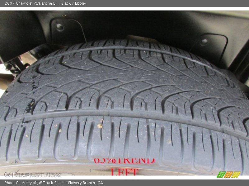 Black / Ebony 2007 Chevrolet Avalanche LT