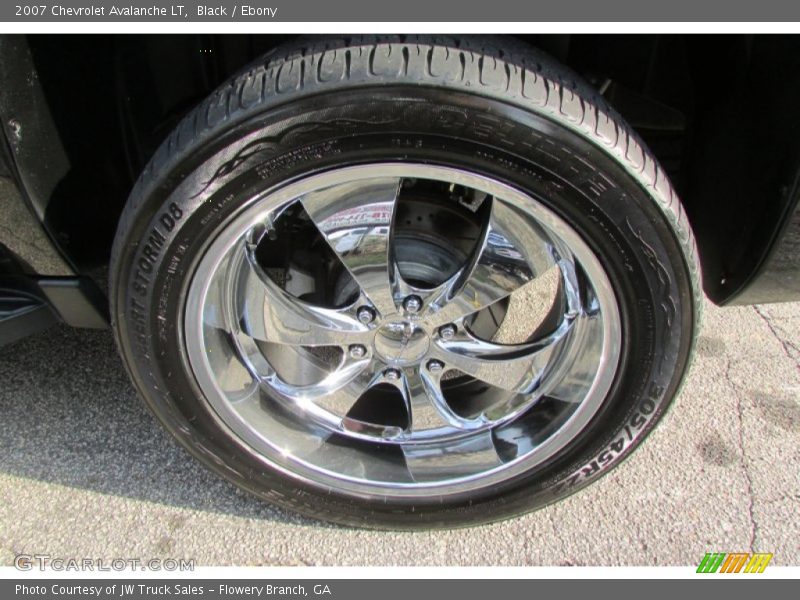 Black / Ebony 2007 Chevrolet Avalanche LT