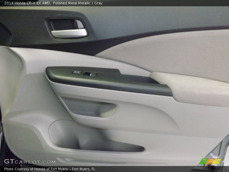 Polished Metal Metallic / Gray 2014 Honda CR-V EX AWD