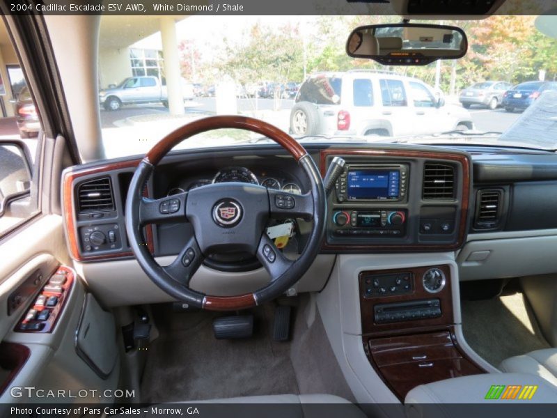 White Diamond / Shale 2004 Cadillac Escalade ESV AWD