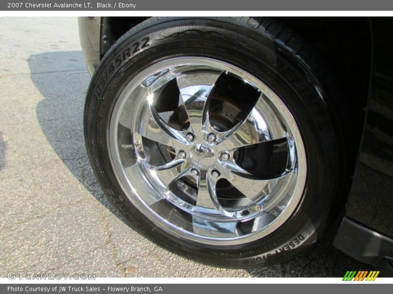 Black / Ebony 2007 Chevrolet Avalanche LT