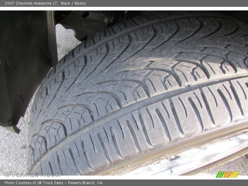 Black / Ebony 2007 Chevrolet Avalanche LT