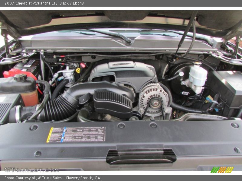 Black / Ebony 2007 Chevrolet Avalanche LT