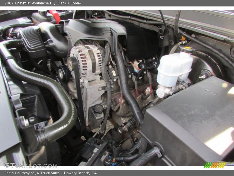 Black / Ebony 2007 Chevrolet Avalanche LT