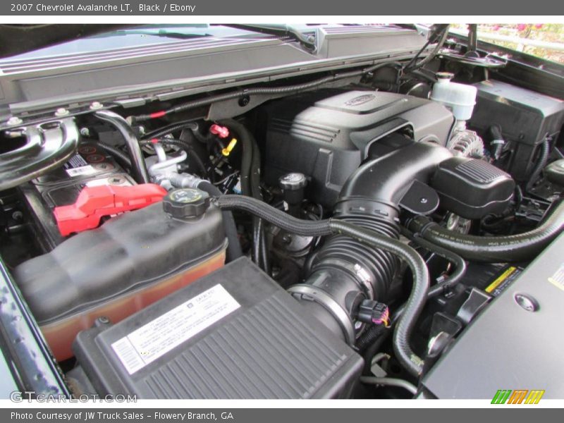 Black / Ebony 2007 Chevrolet Avalanche LT