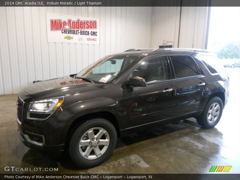 Iridium Metallic / Light Titanium 2014 GMC Acadia SLE
