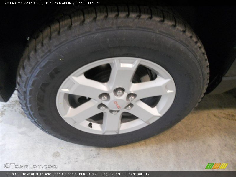 Iridium Metallic / Light Titanium 2014 GMC Acadia SLE