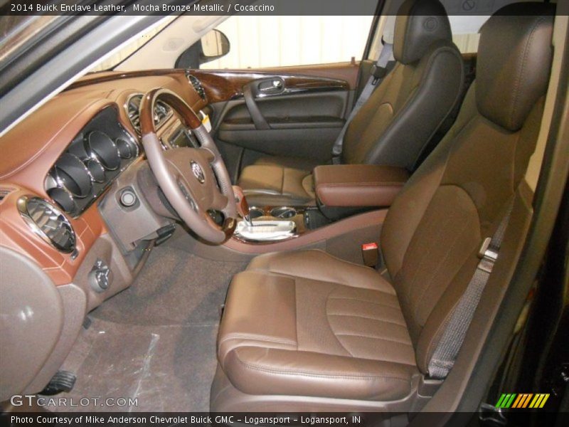Mocha Bronze Metallic / Cocaccino 2014 Buick Enclave Leather