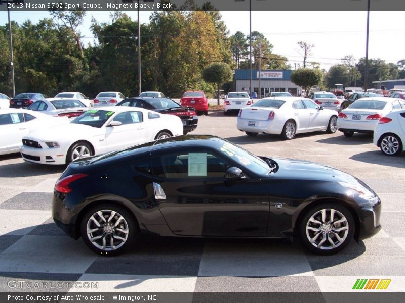 Magnetic Black / Black 2013 Nissan 370Z Sport Coupe