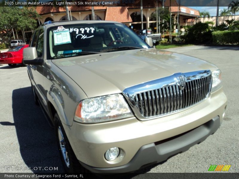 Light French Silk Metallic / Camel 2005 Lincoln Aviator Luxury
