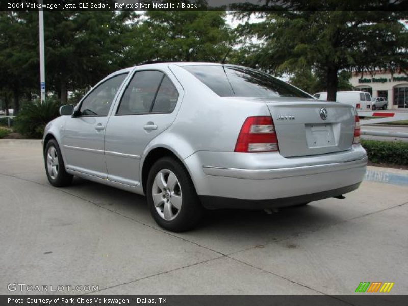 Reflex Silver Metallic / Black 2004 Volkswagen Jetta GLS Sedan
