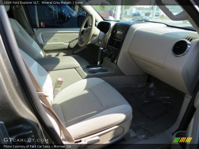 Mineral Grey Metallic / Stone 2006 Ford Explorer XLT