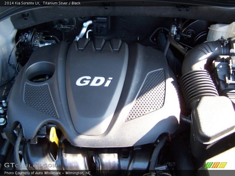 Titanium Silver / Black 2014 Kia Sorento LX
