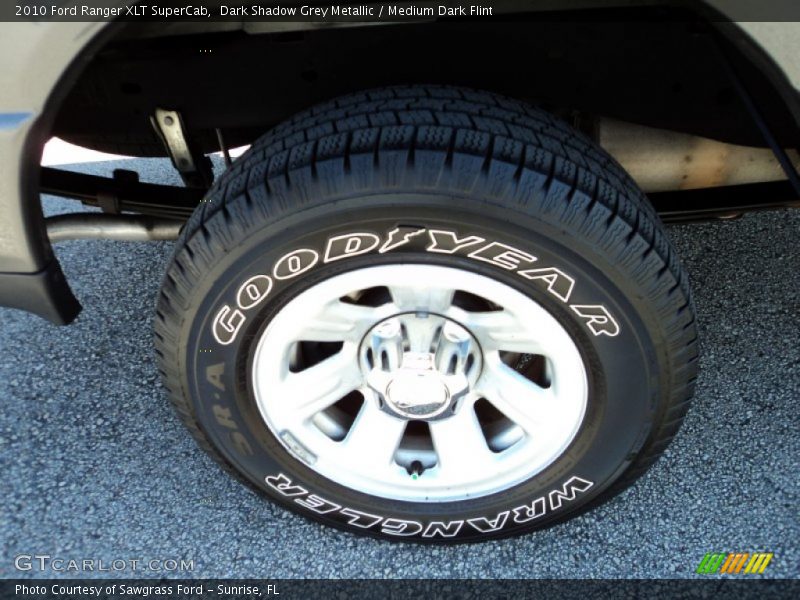 Dark Shadow Grey Metallic / Medium Dark Flint 2010 Ford Ranger XLT SuperCab