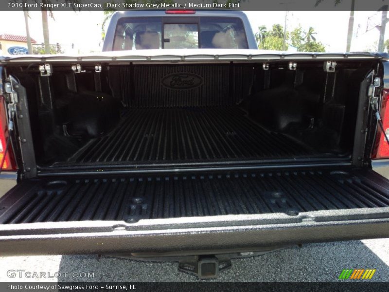Dark Shadow Grey Metallic / Medium Dark Flint 2010 Ford Ranger XLT SuperCab