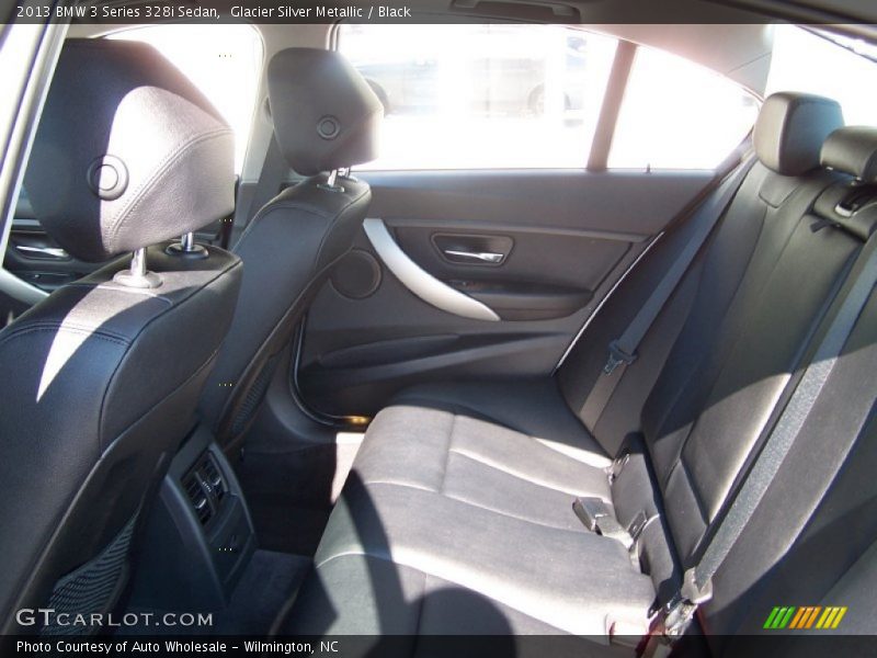 Glacier Silver Metallic / Black 2013 BMW 3 Series 328i Sedan