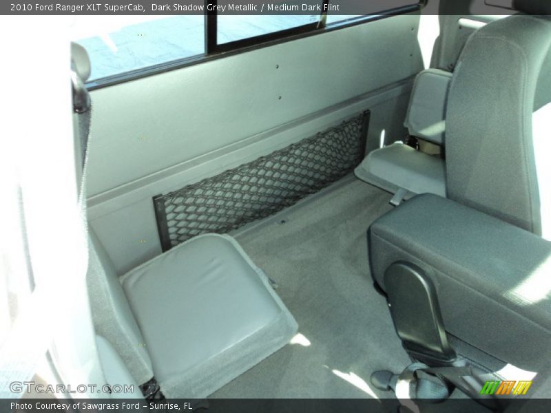 Dark Shadow Grey Metallic / Medium Dark Flint 2010 Ford Ranger XLT SuperCab